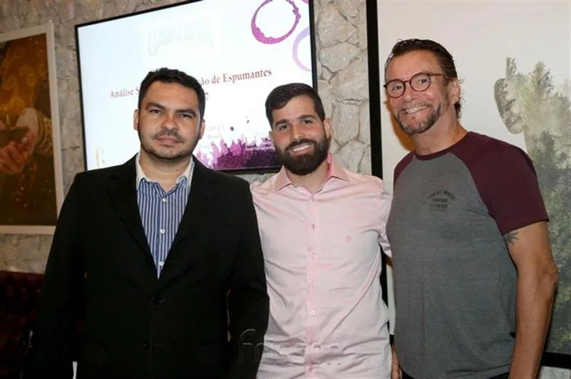 Renato Brasil, Felipe Rocha e Leo Gondim
