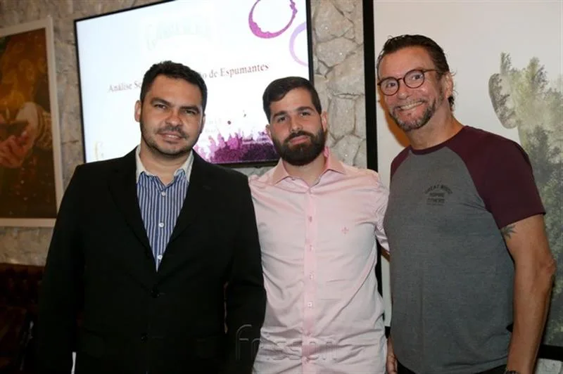 Renato Brasil, Felipe Rocha e Leo Gondim