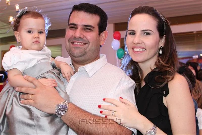 Ana Cláudia, Cláudio e Ediane Câmara