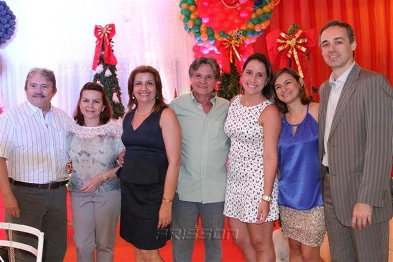 Cláudio, Rosa Elvira Mota, Lorna e Dácio Prata, Adriana e Virna Aguiar, Robson Sobreira