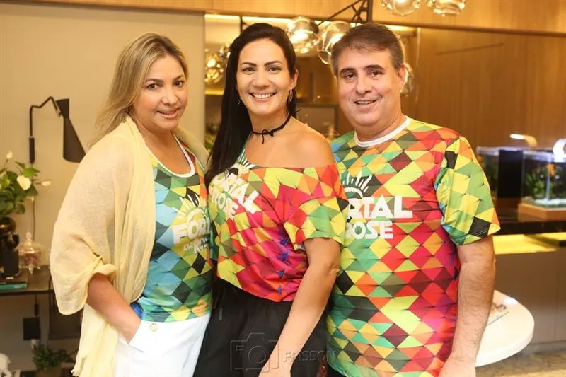 Andrea Guilherme, Rose Carneiro e Adolfo Oliveira