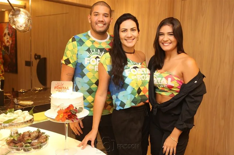 Bruno Lima Verde, Rose Carneiro e Yasmim Lima Verde