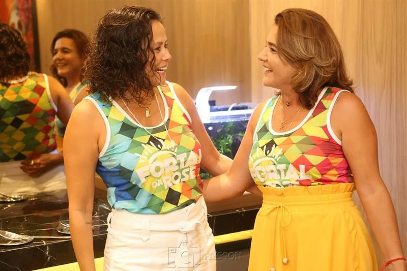 Cláudia Cordeiro e Leomar Feitosa