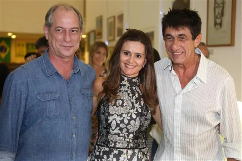 Ciro Gomes, Ivana Bezerra e Raimundo Fagner