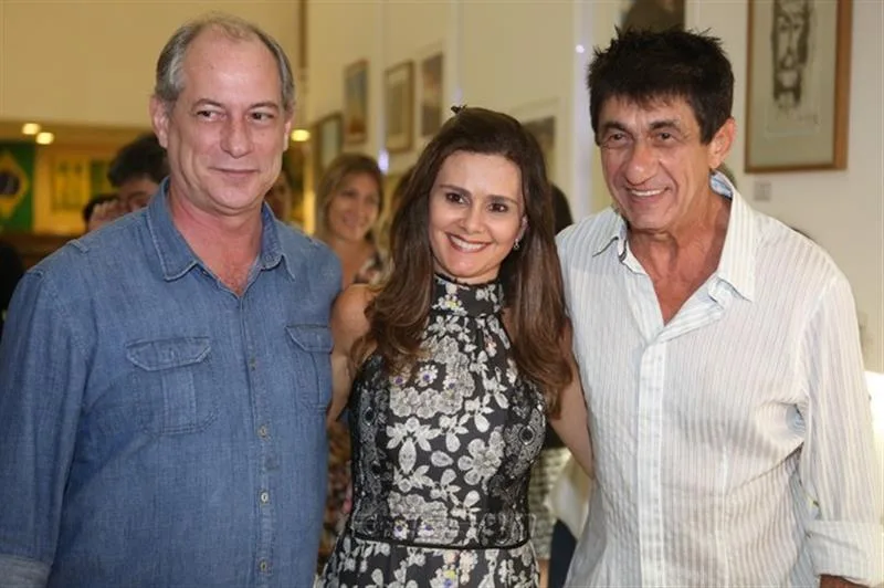 Ciro Gomes, Ivana Bezerra e Raimundo Fagner