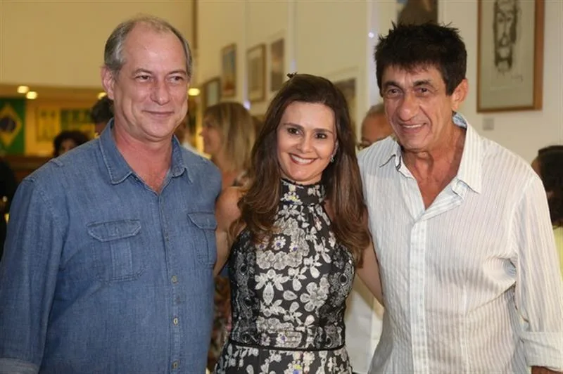 Ciro Gomes, Ivana Bezerra e Raimundo Fagner