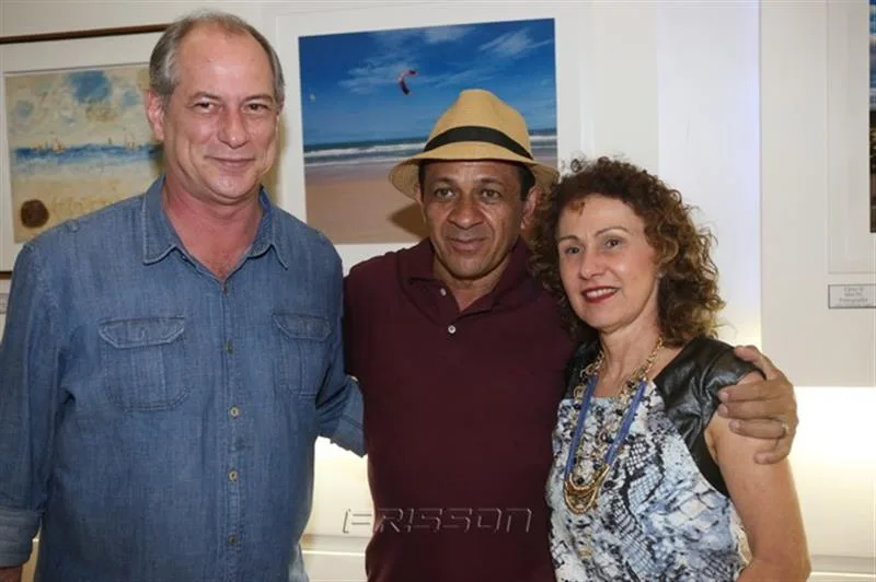 Ciro Gomes, Tota Batista e Luisa Serpa
