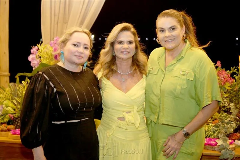 Aline Bedê, Germana Wanderley e Kika Gurgel