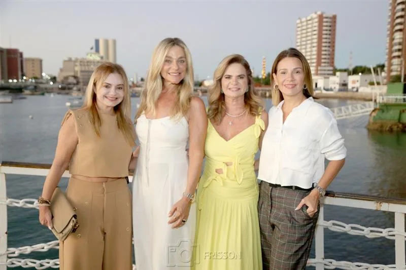 Ana Cristina Camelo, Célia Magalhães, Germana Wanderley e Jeritza Gurgel
