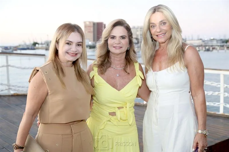 Ana Cristina Camelo, Germana Wanderley e Célia Magalhães