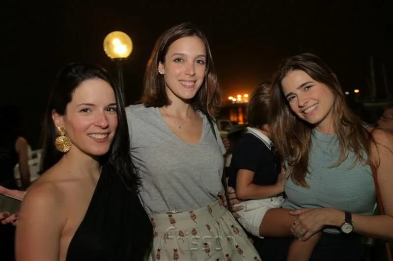 Carlota Bezerra, Joana Laprovítera e Gisela Franck