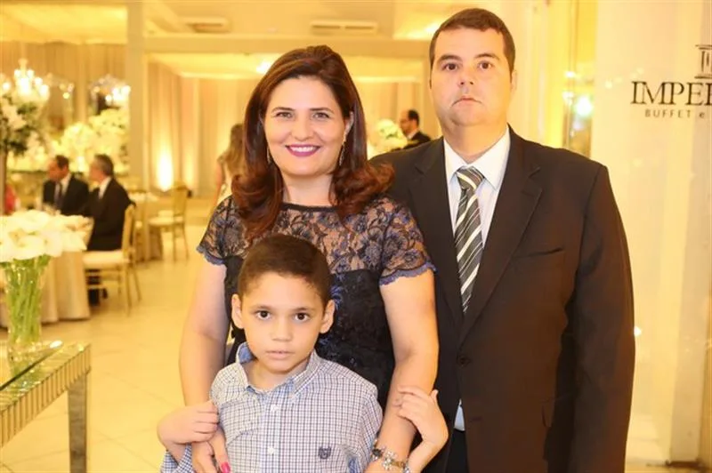 Aline Alcantara, Elisio Frota e Vitor Elisio