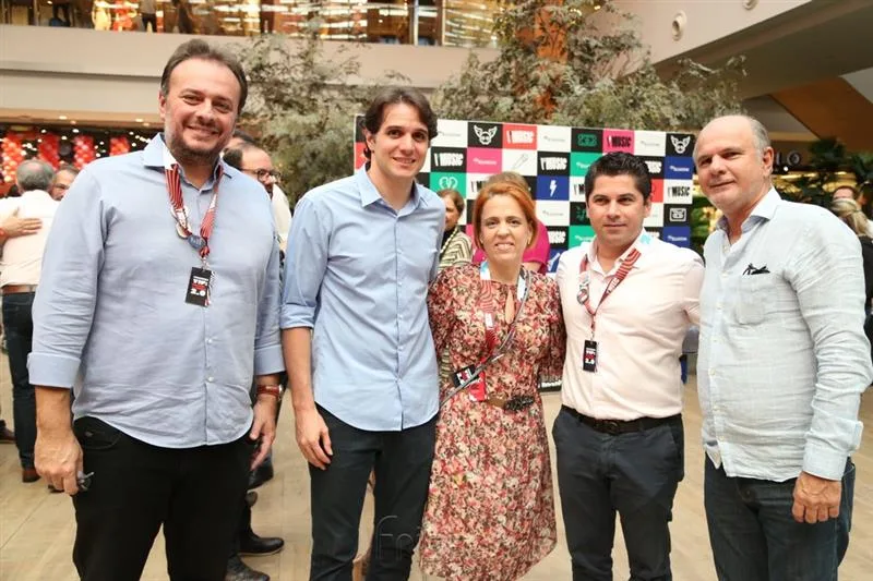 Adriano Nogueira, Beijamim Oliveira, Raquel Mendonça, Pompeu Vasconcelos e João Carlos Diorgens
