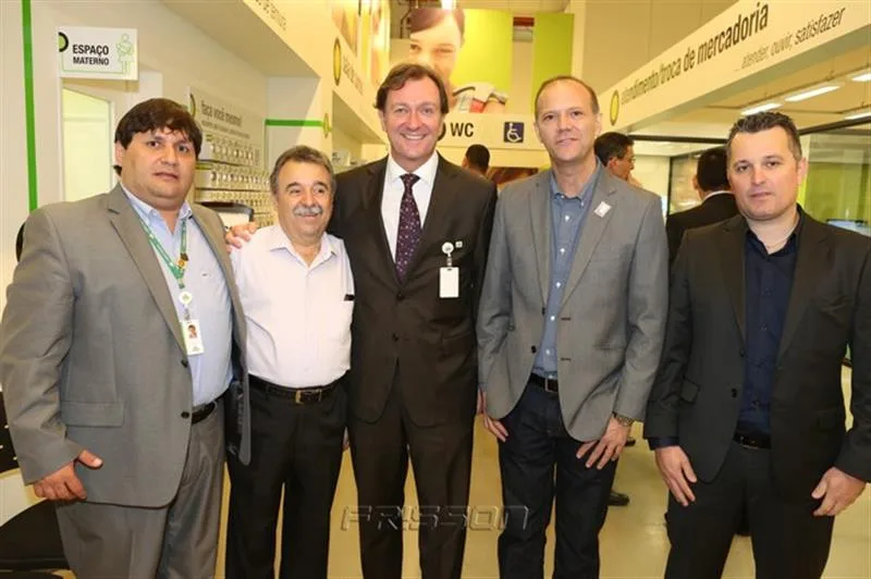 Adriano Garolo, Antonio Monteiro, Alain Ryckeboer, Julio Sanches e Jerfferson Sedeira