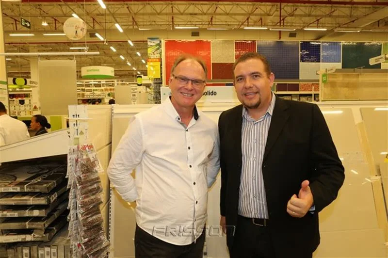 Eriberto Tron e Leandro Parets