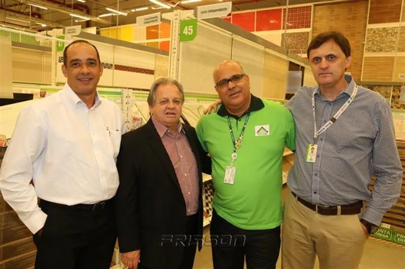 Fabio Melo, Alfredo Carvalho, Robson de Andrade e Jolair de Sousa