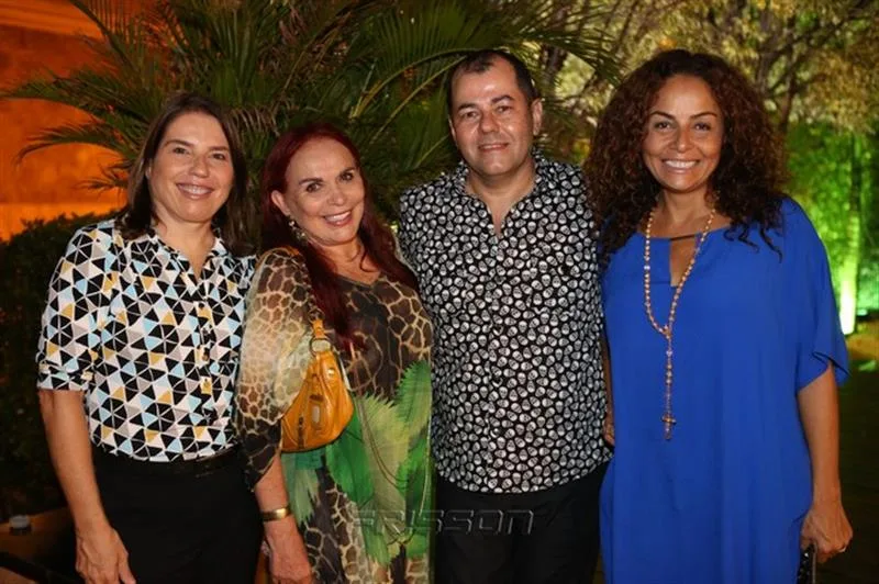 Denise Bezerra, Simone Belim, Gilvan Magno e Gil Santos