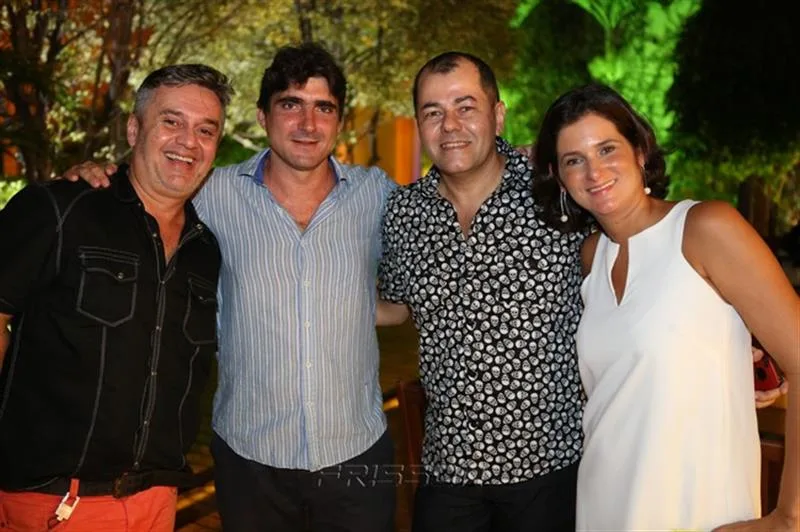 Fred Portela, Agustinho Arreiro, Gilvan Magno e Cecilia Seligmann