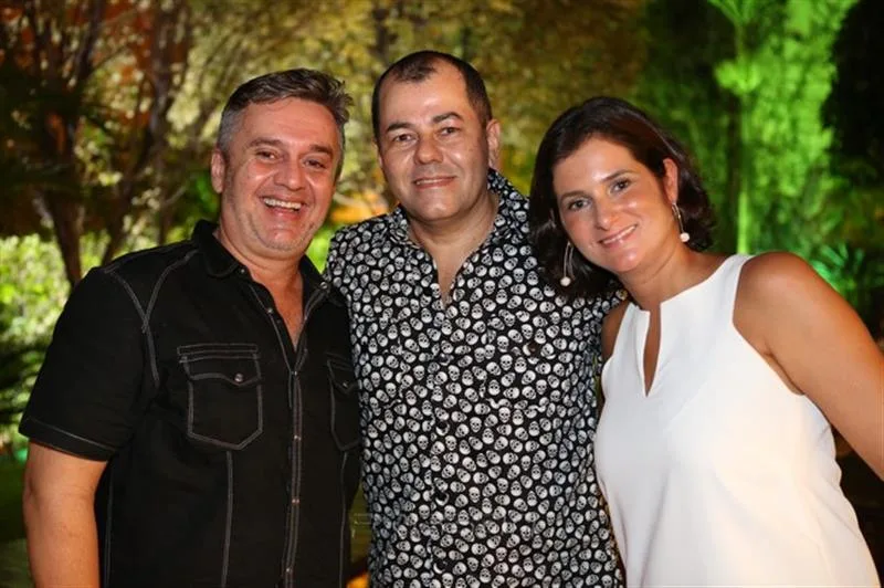 Fred Portela, Gilvan Magno e Cecilia Seligmann