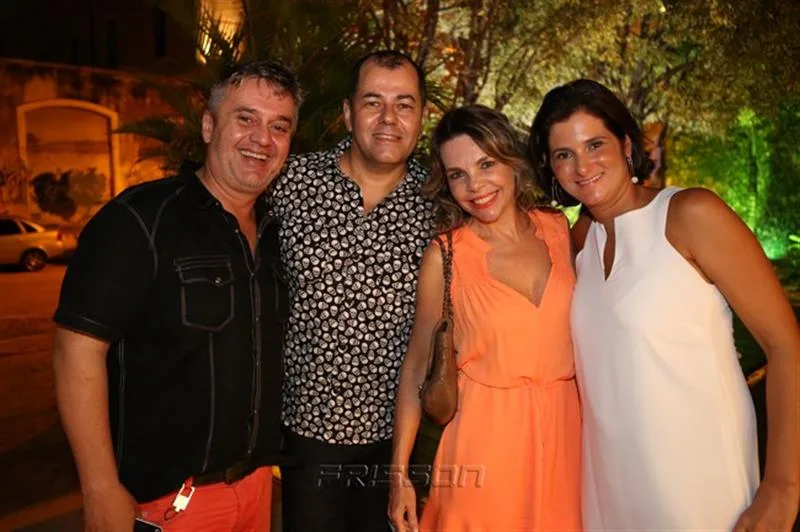 Fred Portela, Gilvan Magno, Lilian Porto e Cecilia Seligmann