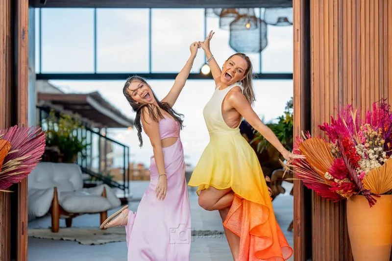 Maria Helena e Katarine Queirós