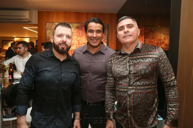 César Martins, Nonato Barreto e Luciano Vidal