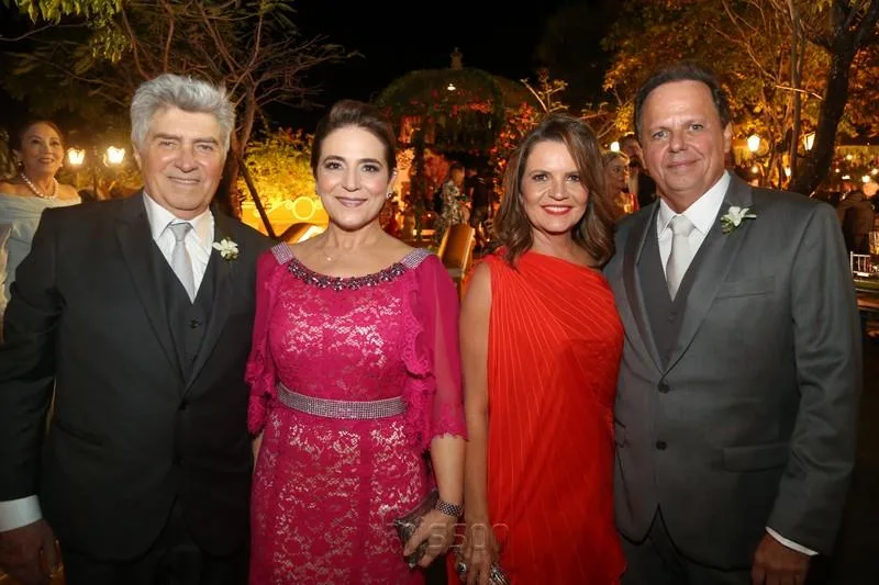 Amarílio e Patrícia Macedo, Geni e Wilton Correa Lima