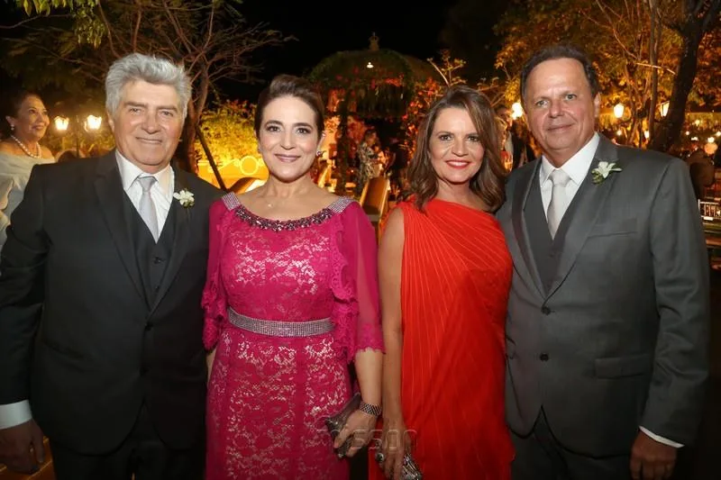 Amarílio e Patrícia Macedo, Geni e Wilton Correa Lima