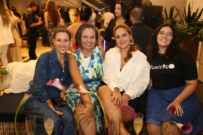 Brenda Rolim, Liana, Helda Meirelles e Lina Eleutério