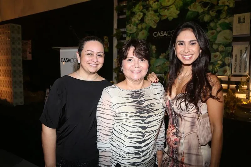 Elizandra Laitener, Neide Barbosa e Andréia Canali