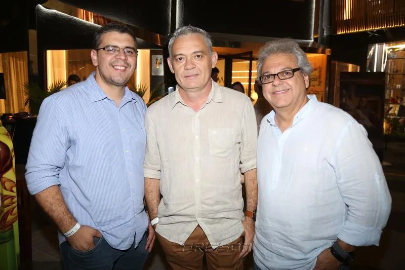 Fernando Santiago, Edson Barbosa e Marçal Barros