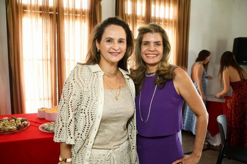 Adriana Miranda e Hélida Escóssia