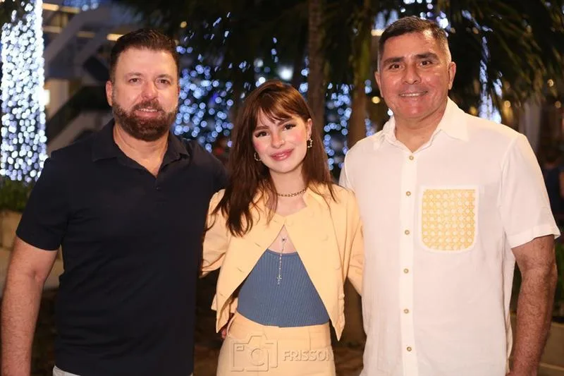Cesár Martins, Maria Dias e Luciano Vidal