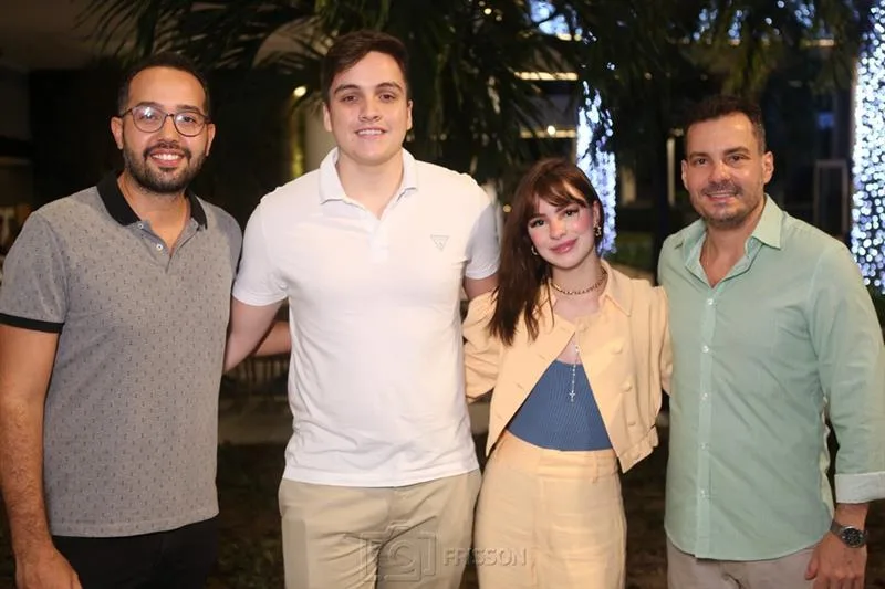 Igor Brito, Raphael Bezerra, Maria Dias e Miguel Filho