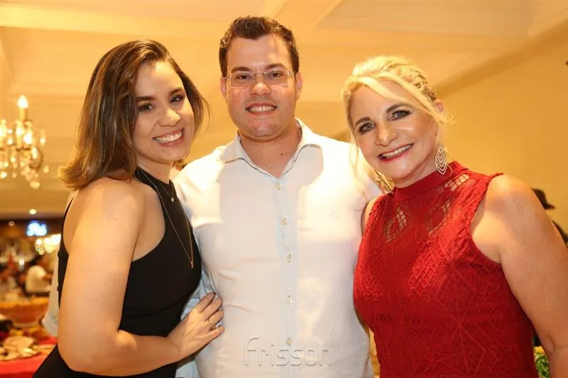 Barbara Elen, Flavio Filho e Rosangela Dias