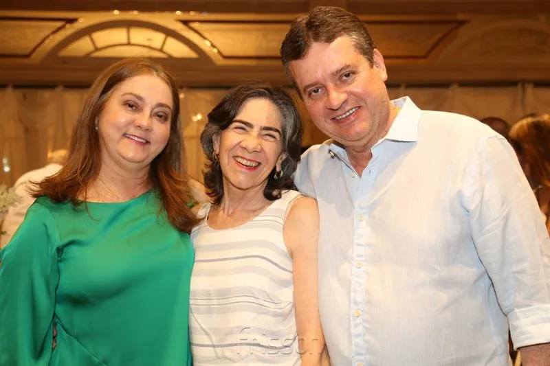 Cristiana Alves, Valdilene Santos e Flavio Alves