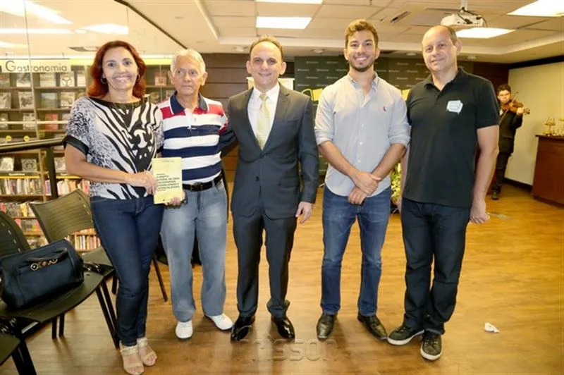 Analine Frota, Elias Ribeiro, Narcélio Ribeiro, Pedro Jorge e Anibal Albuquerque