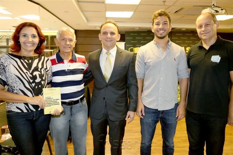 Analine Frota, Elias Ribeiro, Narcélio Ribeiro, Pedro Jorge e Anibal Albuquerque