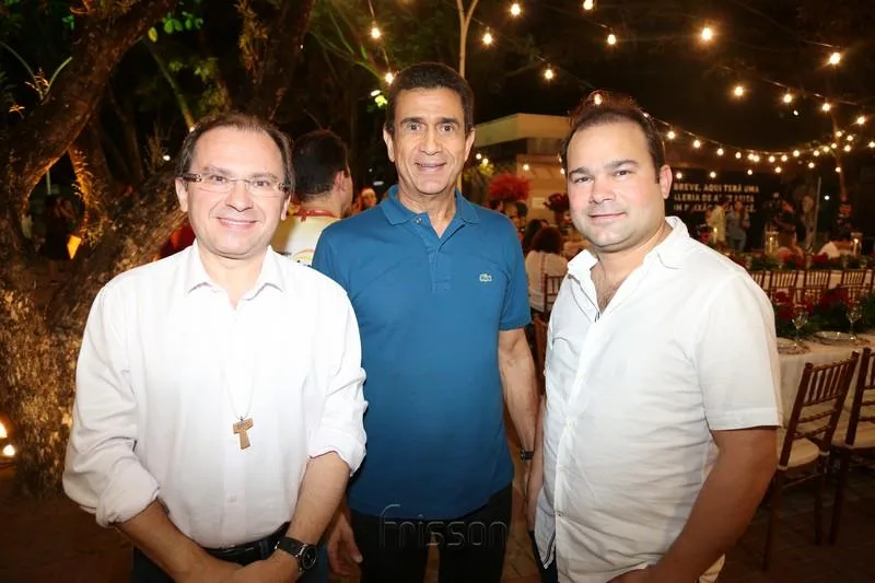 Carlos Matos, José Ximenes e Vitor Lima