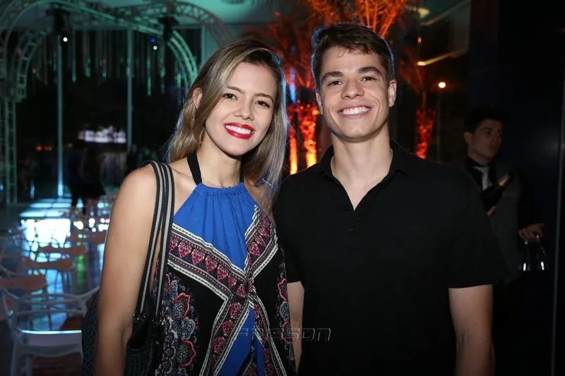 Amanda Rodrigues e Francisco Alcântara