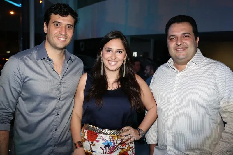Antônio Alberto e Mayra Dias e Franklin Medeiros