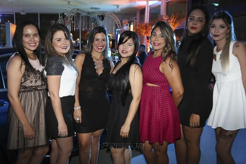 Carol Mota, Isabele Barreto, Núbia Carneiro, Thiara Holanda, Rafaela Azevedo, Juliane Sena e Lilian Pires