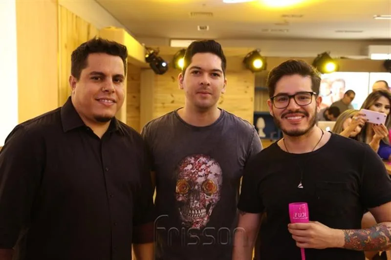 Dj Morr, Humberto Mascarenhas e Guilherme Flores