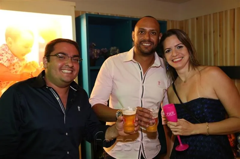 Inácio Bruno, Roberdan Alves e Diana Saboya