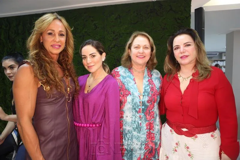 Claudia Paiva, Jamille Cruz, Marize Castelo Branco e Sandra Lazera