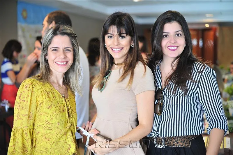 Carla Nogueira, Mônica Pinto e Lia Feijó