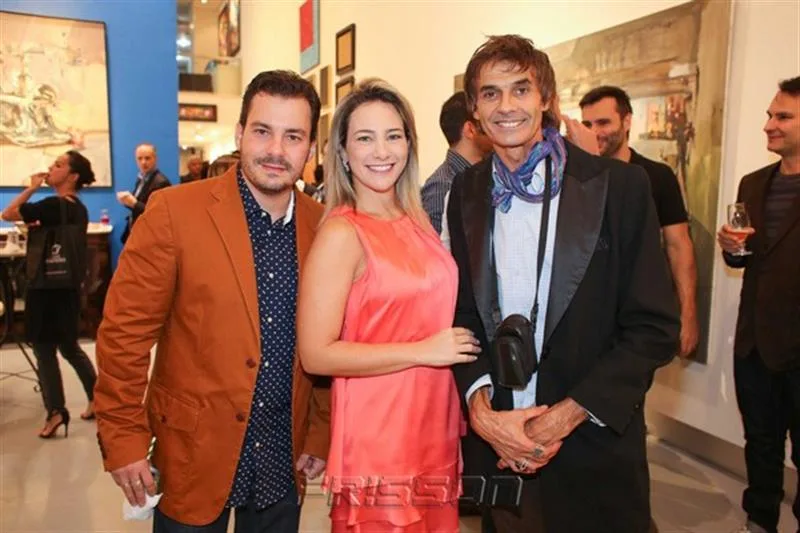 Miguel Filho, Gaida Dias e Laércio Luiz