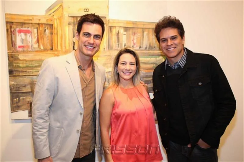 Carlos Casagrande, Gaida Dias e Juan Alba
