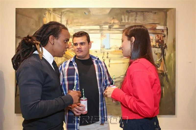 Vernissage de Marcus Jansen, Galeria Romero Britto