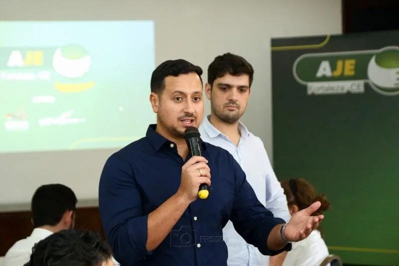 Almoço AJE com Nidovando Pinheiro